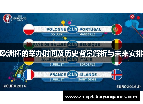 欧洲杯的举办时间及历史背景解析与未来安排 欧洲杯的举办时间及历史背景解析与未来安排